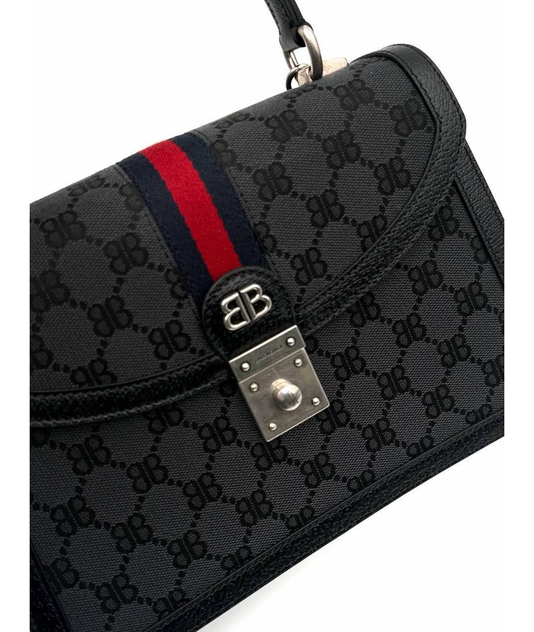 GUCCI Темно-синяя сумка через плечо, фото 4