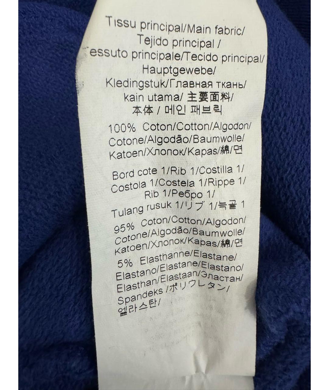 KENZO Синее хлопковое повседневное платье, фото 5