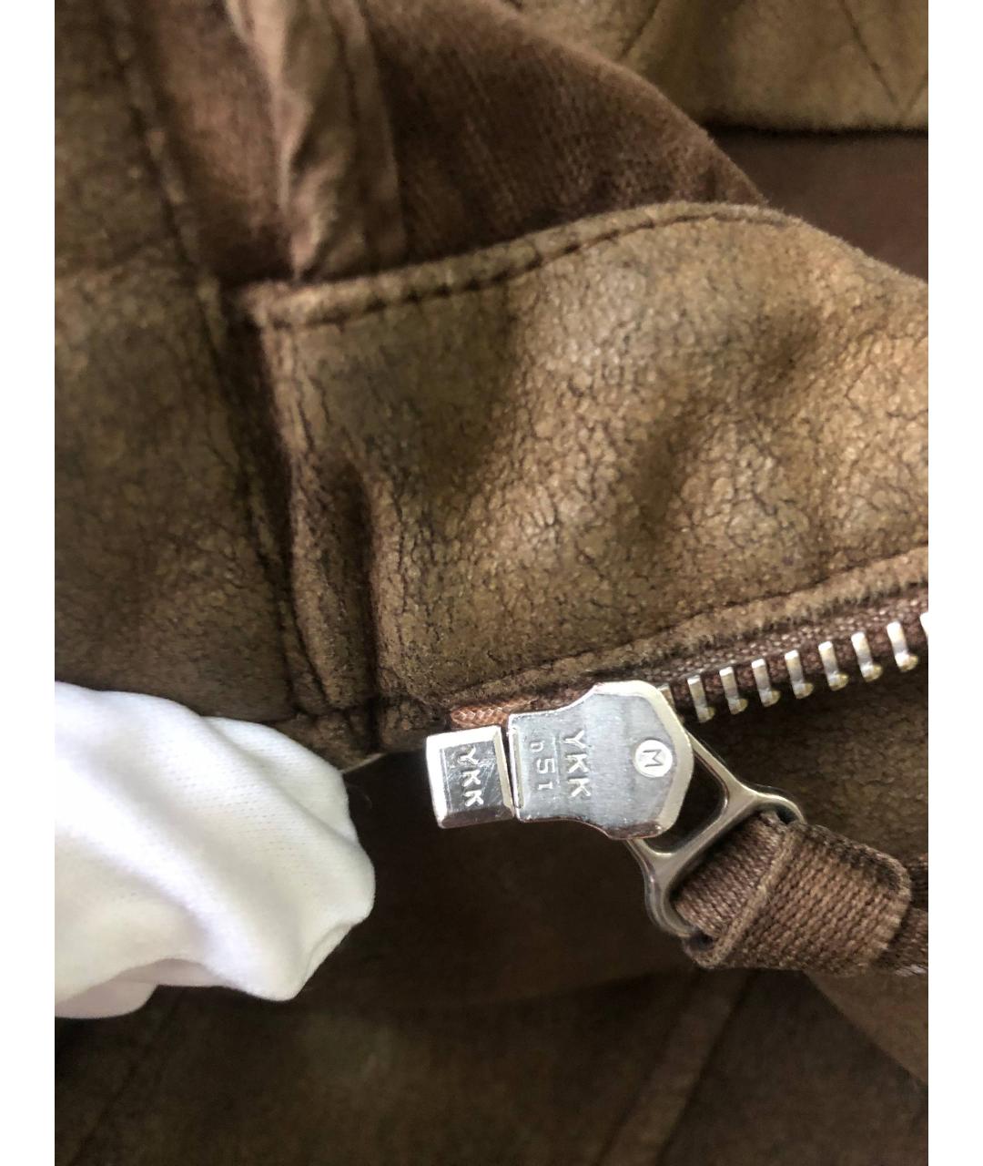 CP COMPANY Коричневая хлопковая дубленка/шуба, фото 4