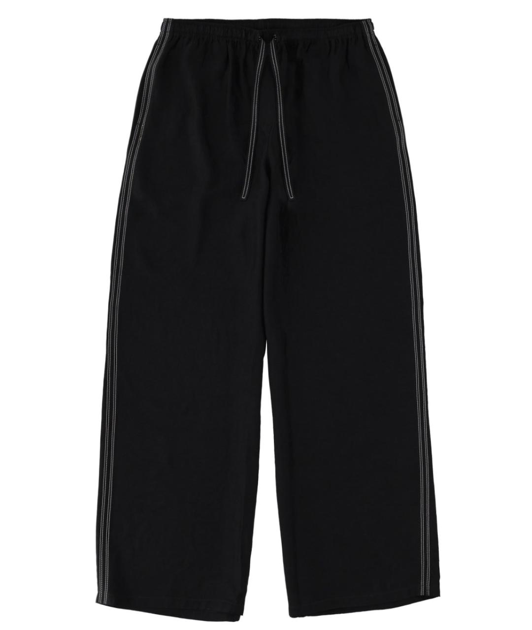 FILIPPA K Черные ацетатные прямые брюки, фото 1