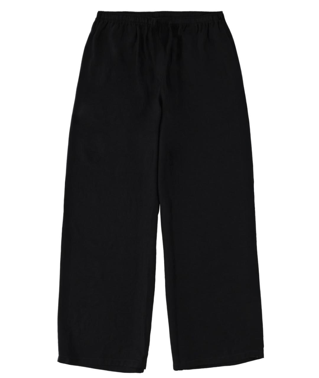 FILIPPA K Черные ацетатные прямые брюки, фото 2