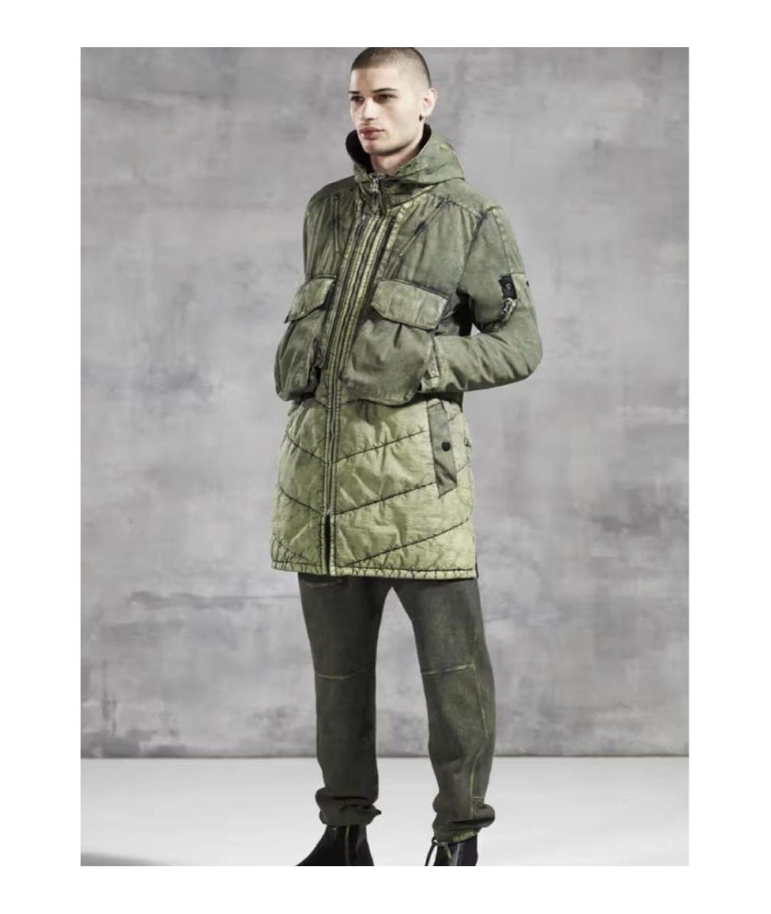 STONE ISLAND Хаки куртка, фото 5