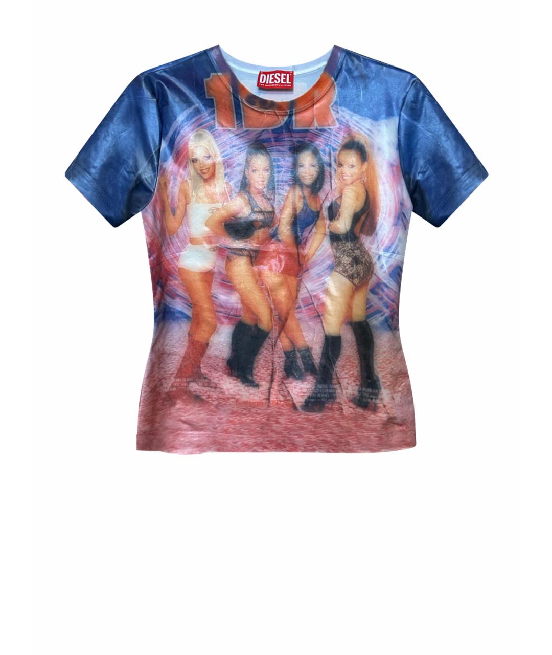 DIESEL Мульти полиэстеровая футболка, фото 1