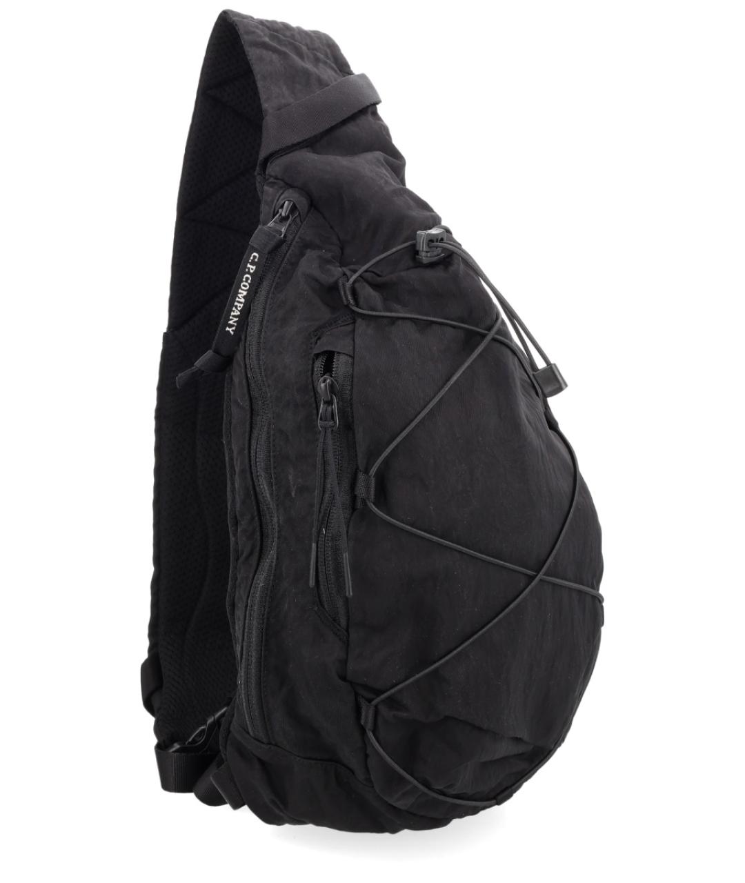 CP COMPANY Черный синтетический рюкзак, фото 1