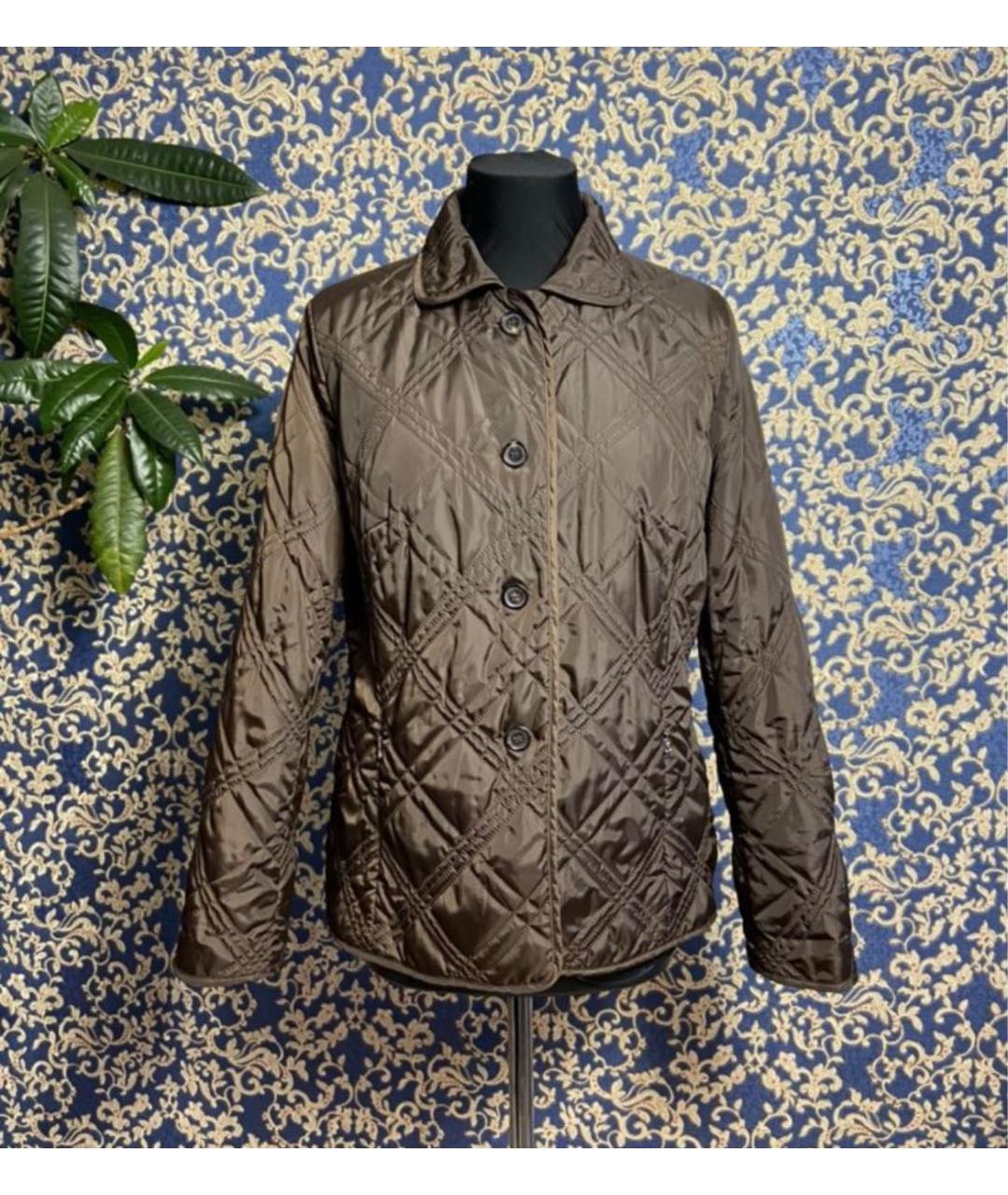 BOGNER Коричневая полиэстеровая куртка, фото 9