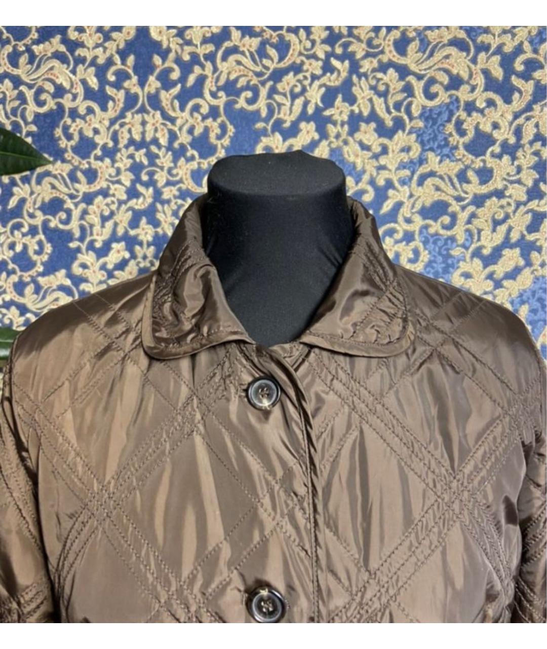 BOGNER Коричневая полиэстеровая куртка, фото 3