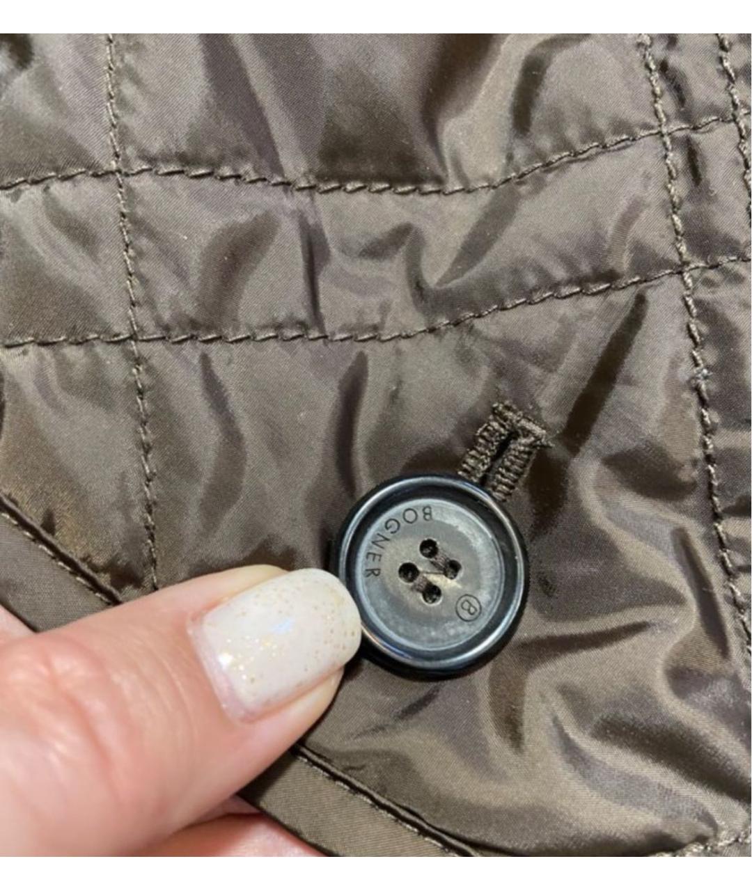 BOGNER Коричневая полиэстеровая куртка, фото 7