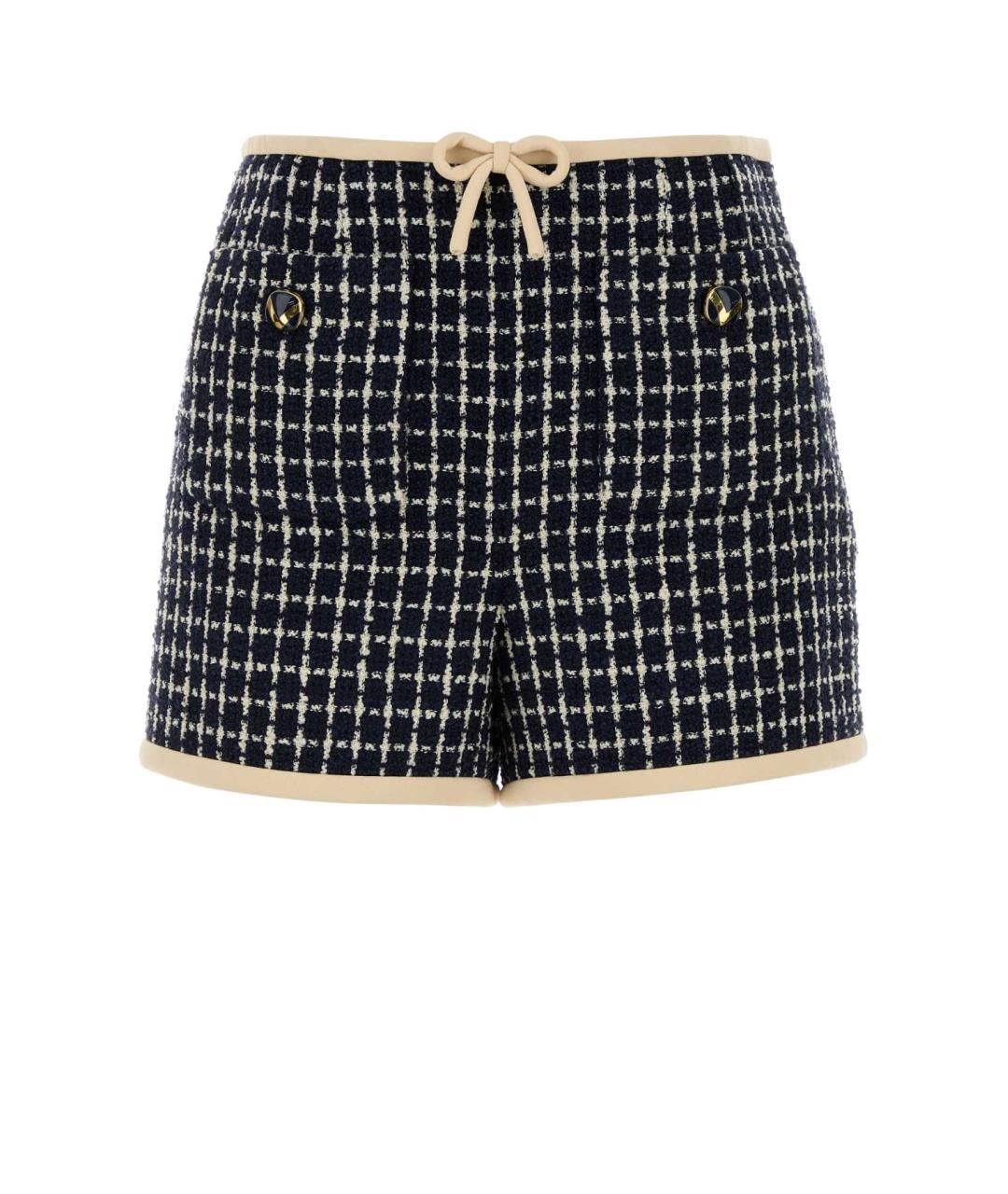 VALENTINO Мульти шерстяные шорты, фото 1