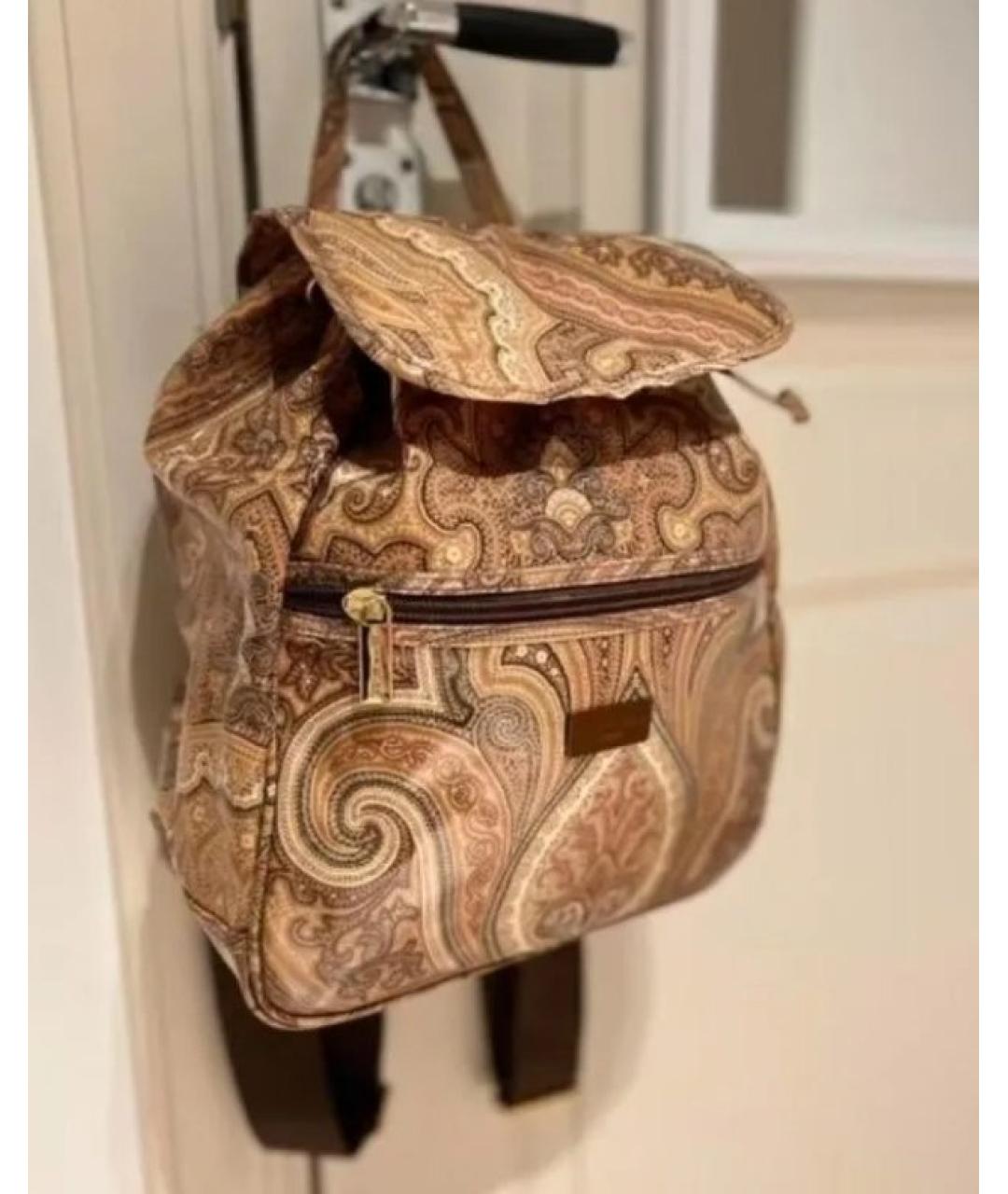 ETRO Коричневый рюкзак, фото 2