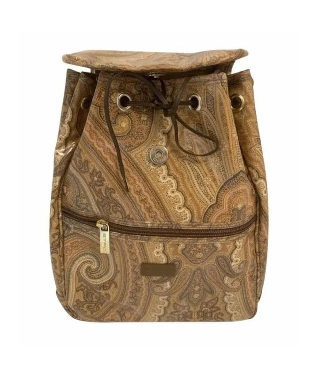 ETRO Коричневый рюкзак, фото 1