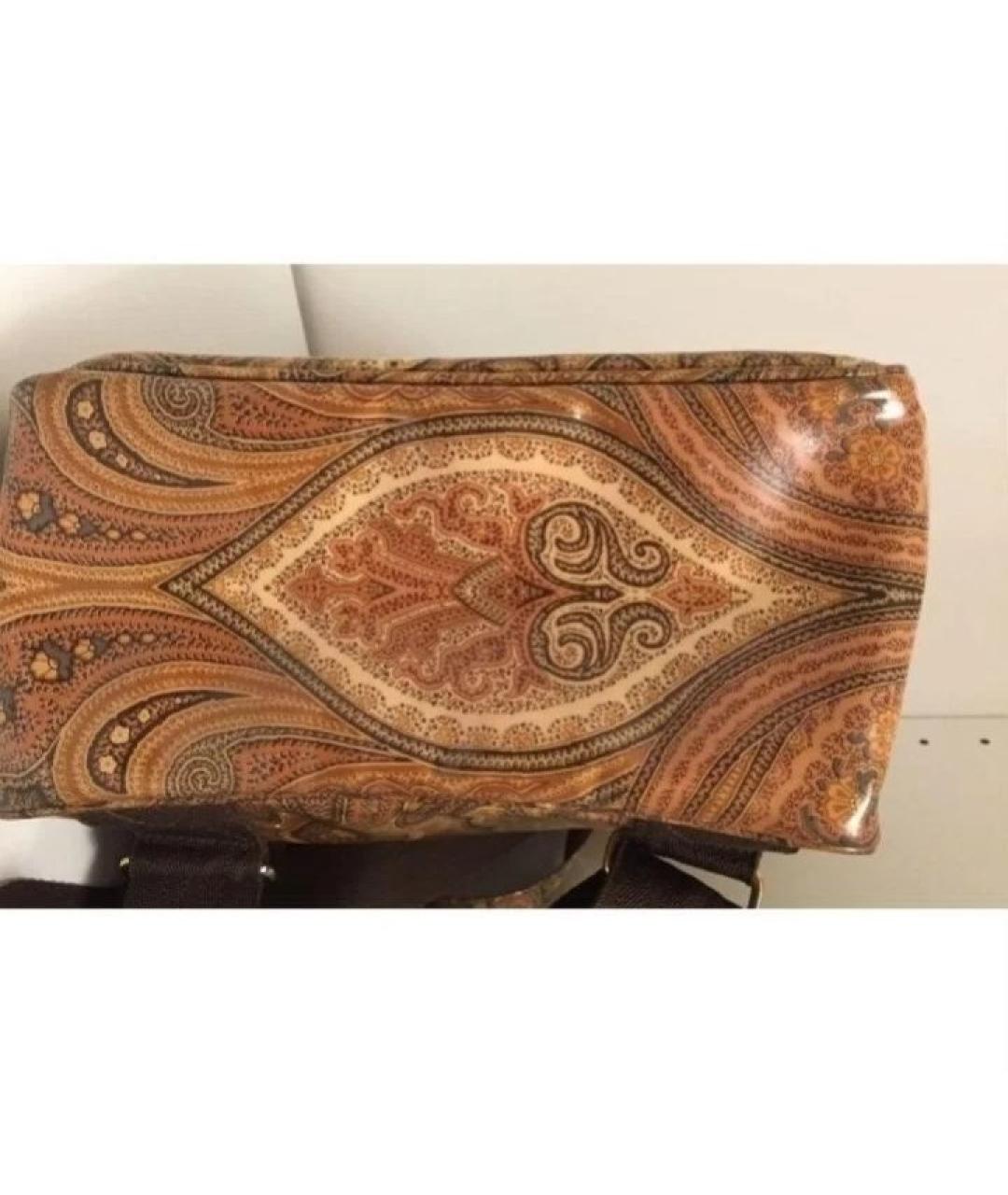 ETRO Коричневый рюкзак, фото 4