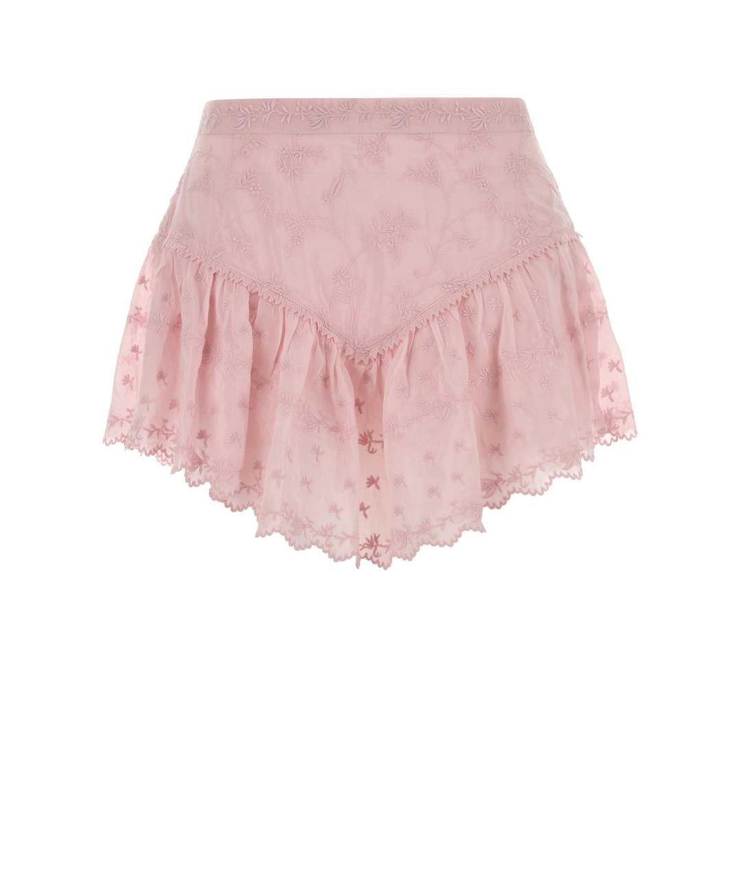 ISABEL MARANT Розовые хлопковые шорты, фото 1