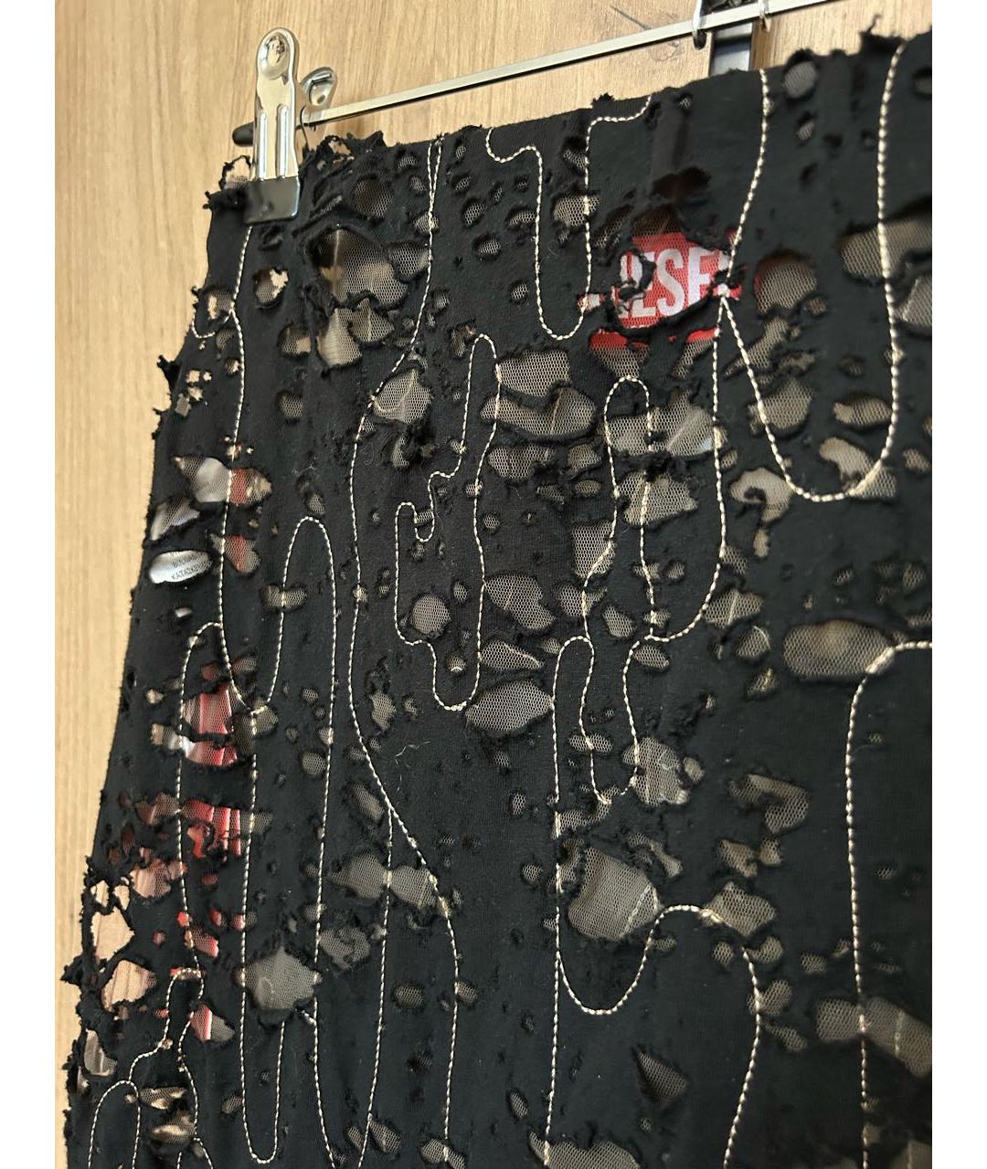 DIESEL Мульти сетчатая юбка макси, фото 4