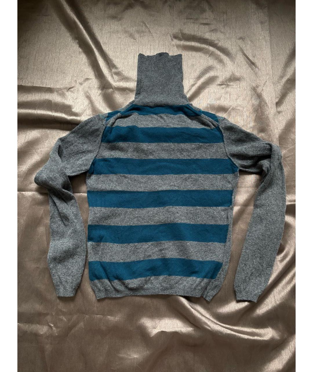 BURBERRY Серый шерстяной джемпер / свитер, фото 2