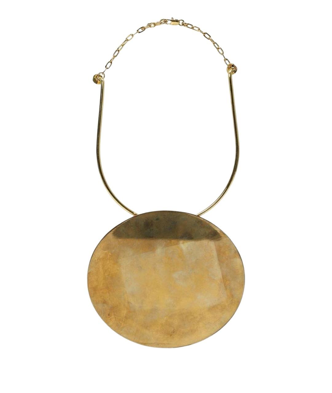 Carven Золотое металлическое колье, фото 1