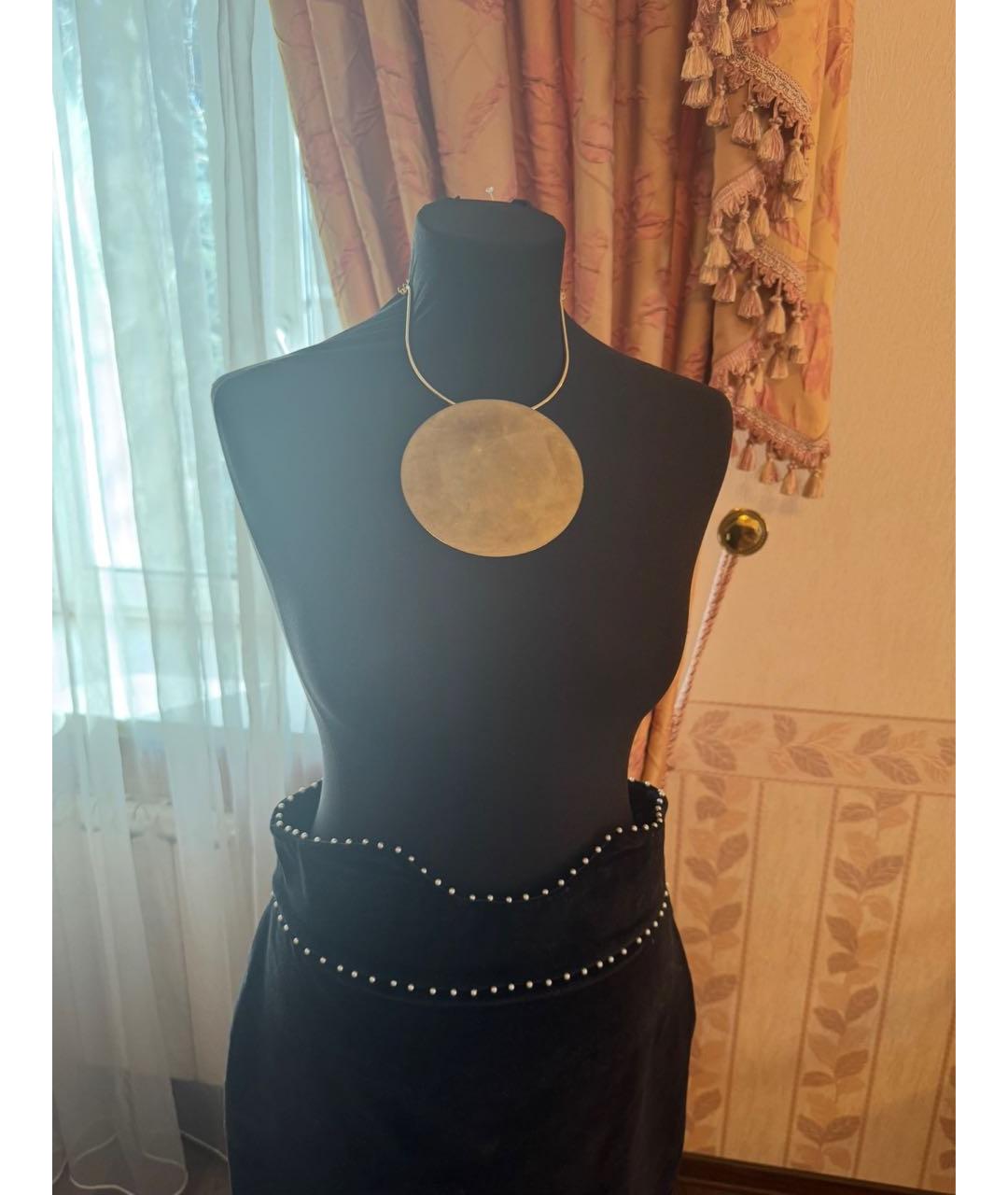 Carven Золотое металлическое колье, фото 5