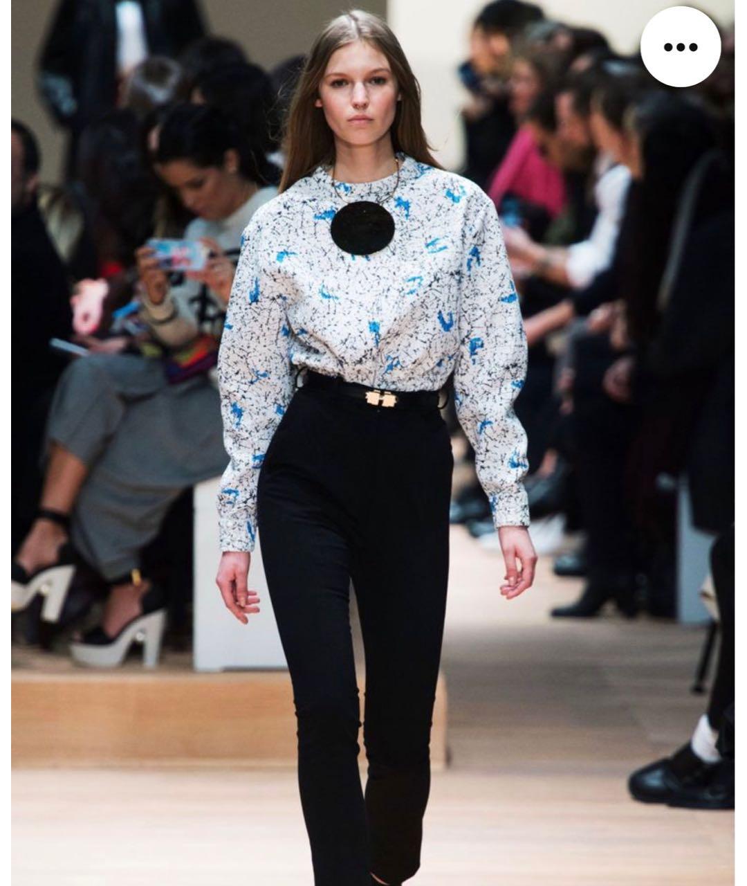 Carven Золотое металлическое колье, фото 4