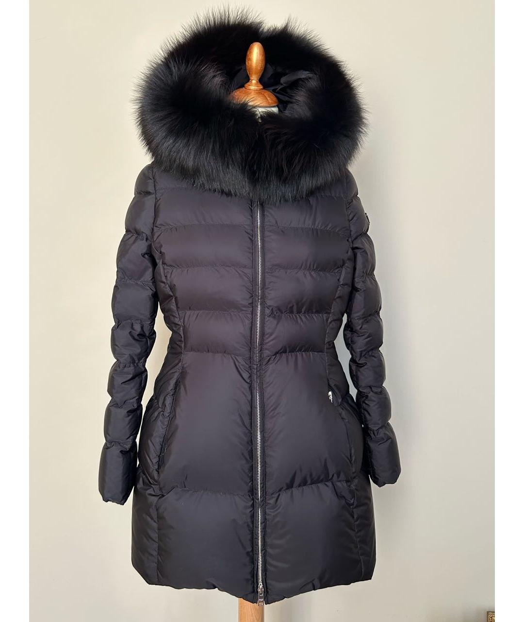 PRADA Черная синтетическая куртка, фото 4