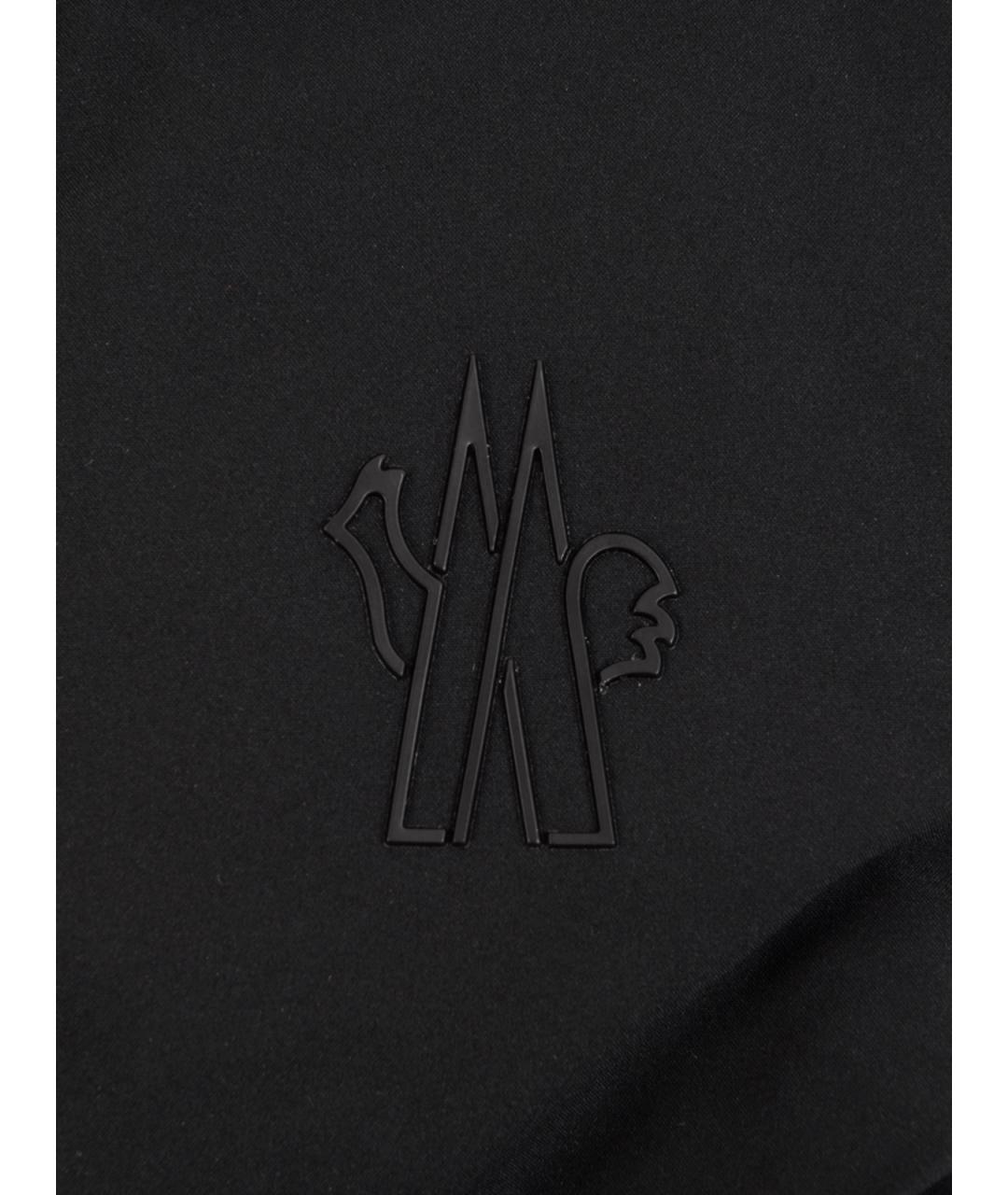 MONCLER GRENOBLE Черные перчатки, фото 3