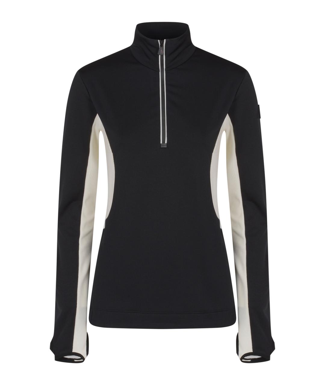 MONCLER GRENOBLE Черный полиэстеровый джемпер / свитер, фото 1