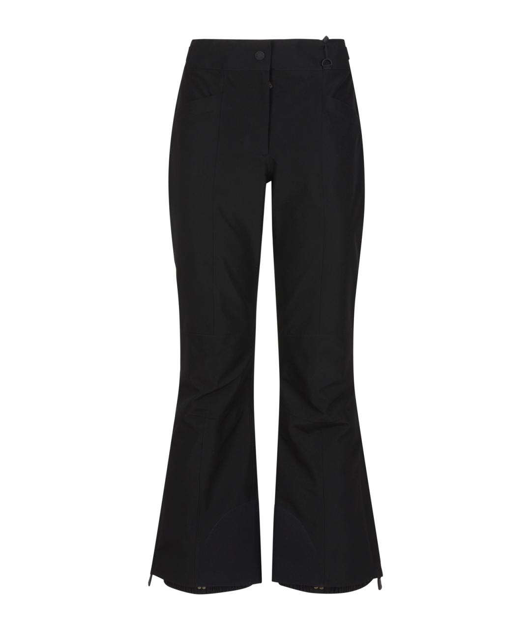 MONCLER GRENOBLE Черные синтетические спортивные брюки и шорты, фото 1