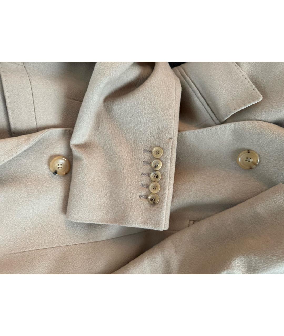 GUCCI Бежевое кашемировое пальто, фото 4