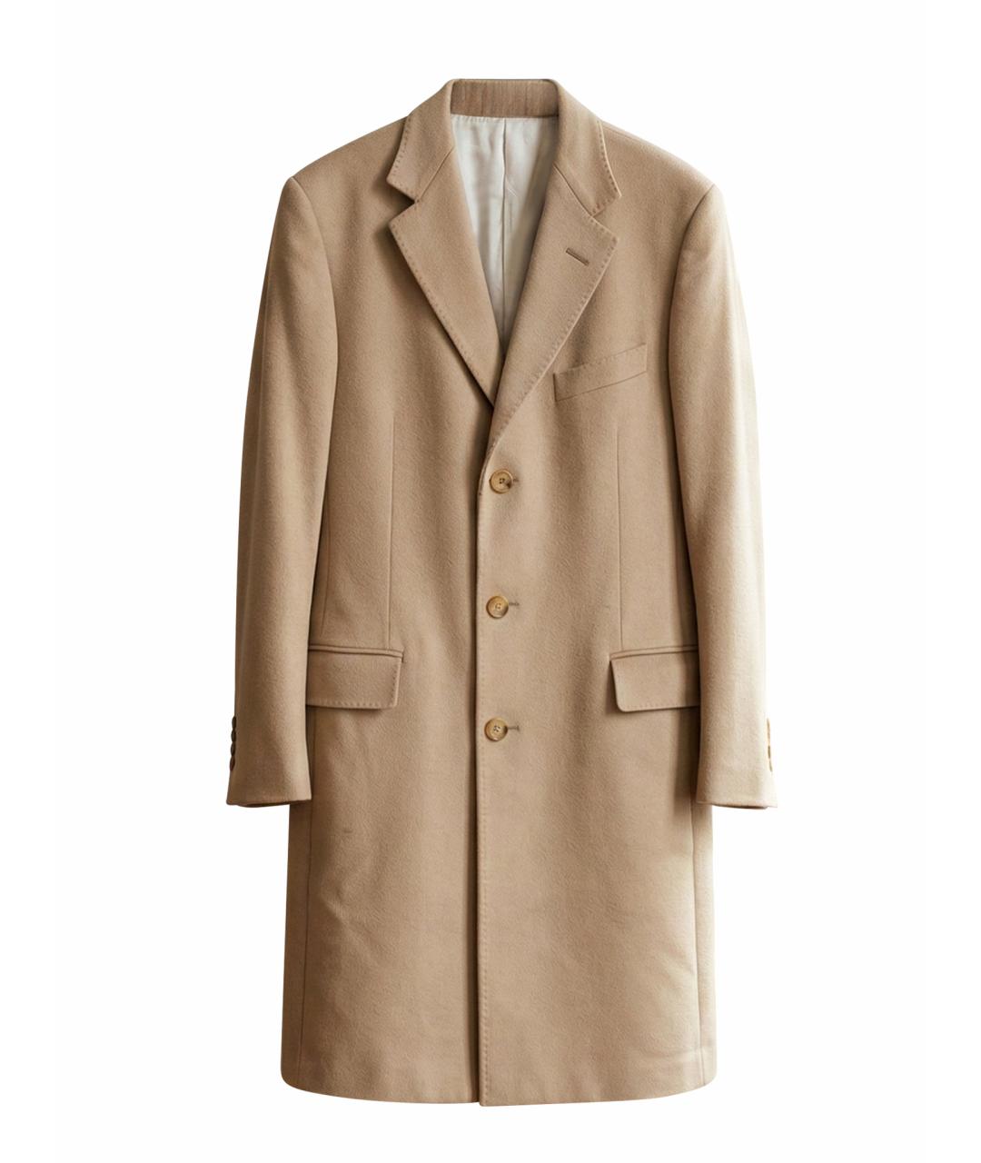 GUCCI Бежевое кашемировое пальто, фото 1