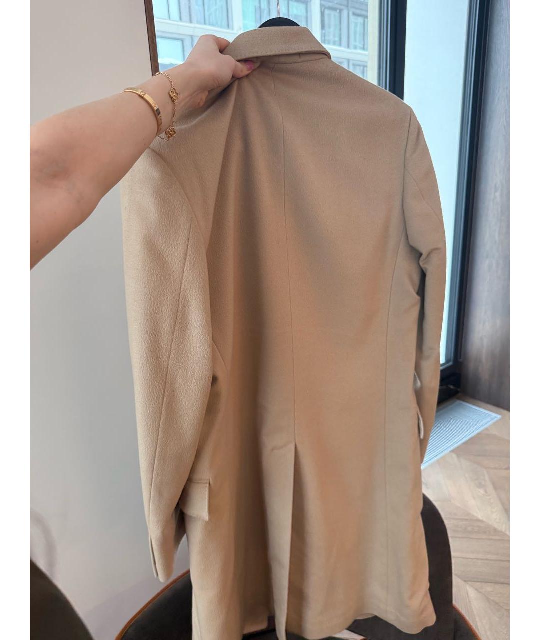 GUCCI Бежевое кашемировое пальто, фото 2