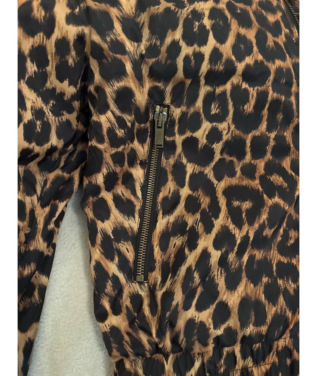 SAINT LAURENT Коричневая шелковая куртка, фото 4