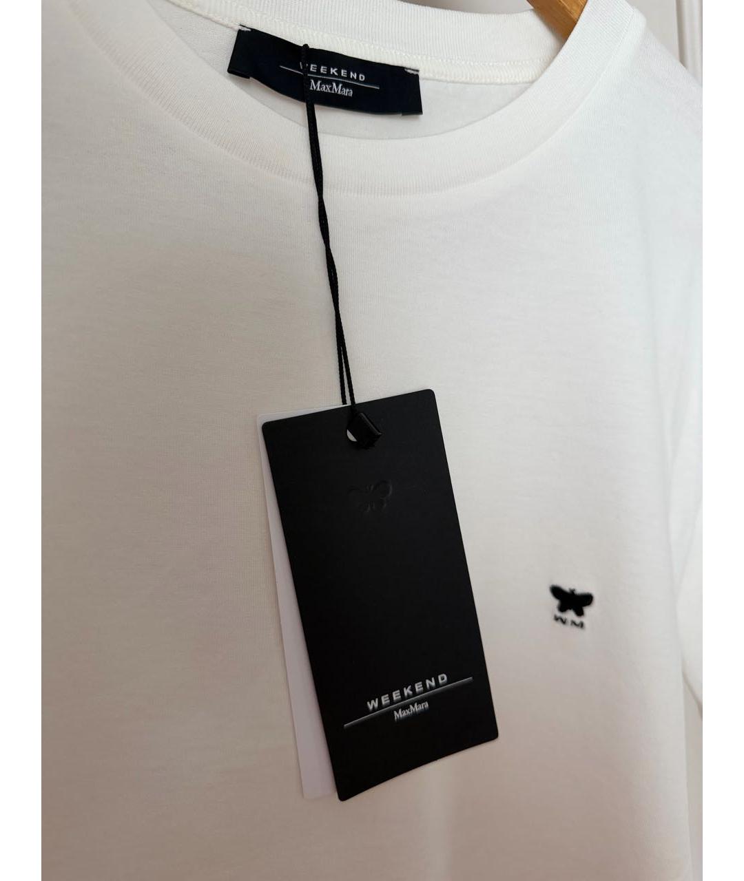 WEEKEND MAX MARA Хлопковая футболка, фото 4