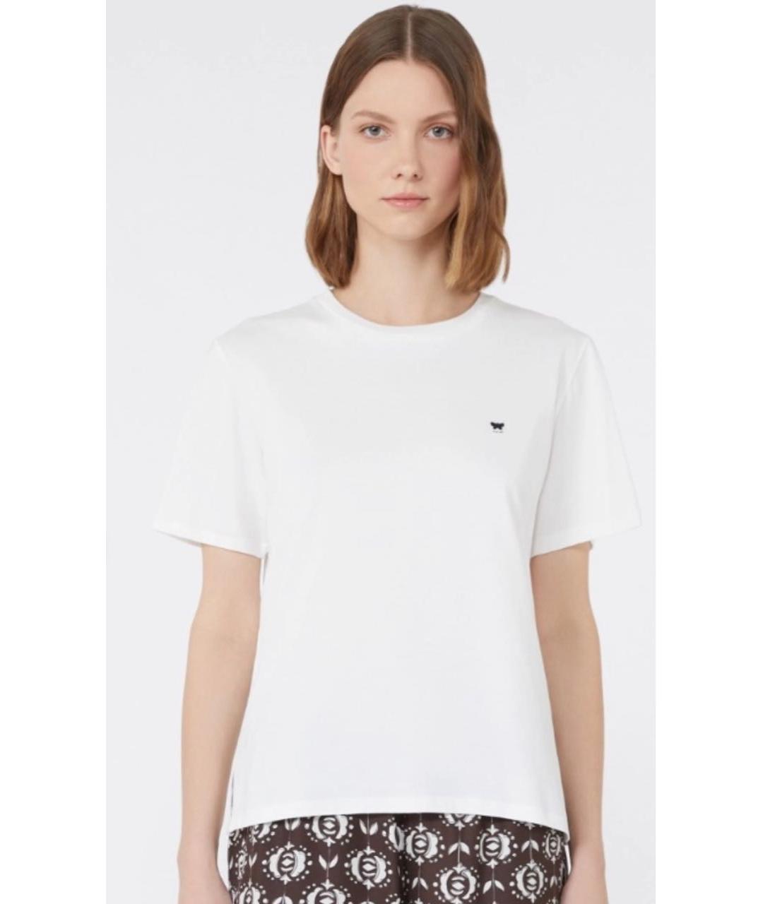 WEEKEND MAX MARA Хлопковая футболка, фото 6