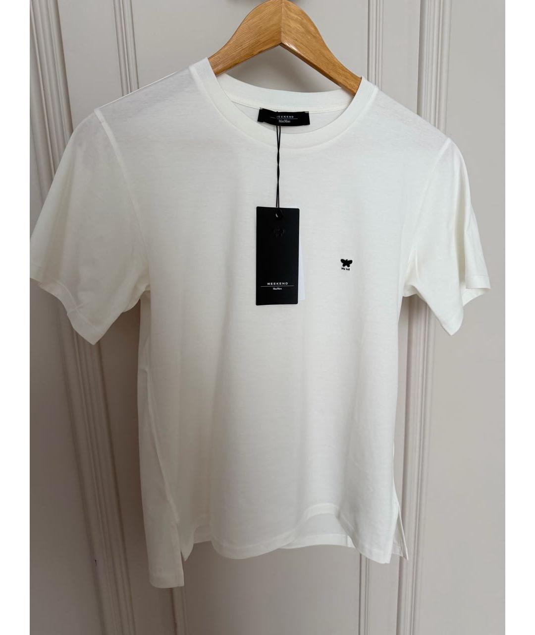 WEEKEND MAX MARA Хлопковая футболка, фото 3