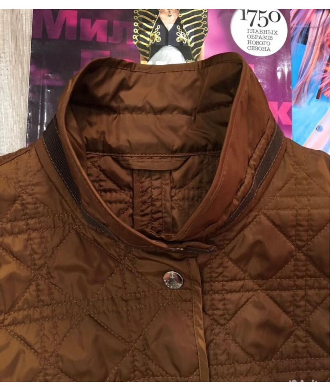 BOGNER Коричневая полиэстеровая куртка, фото 4