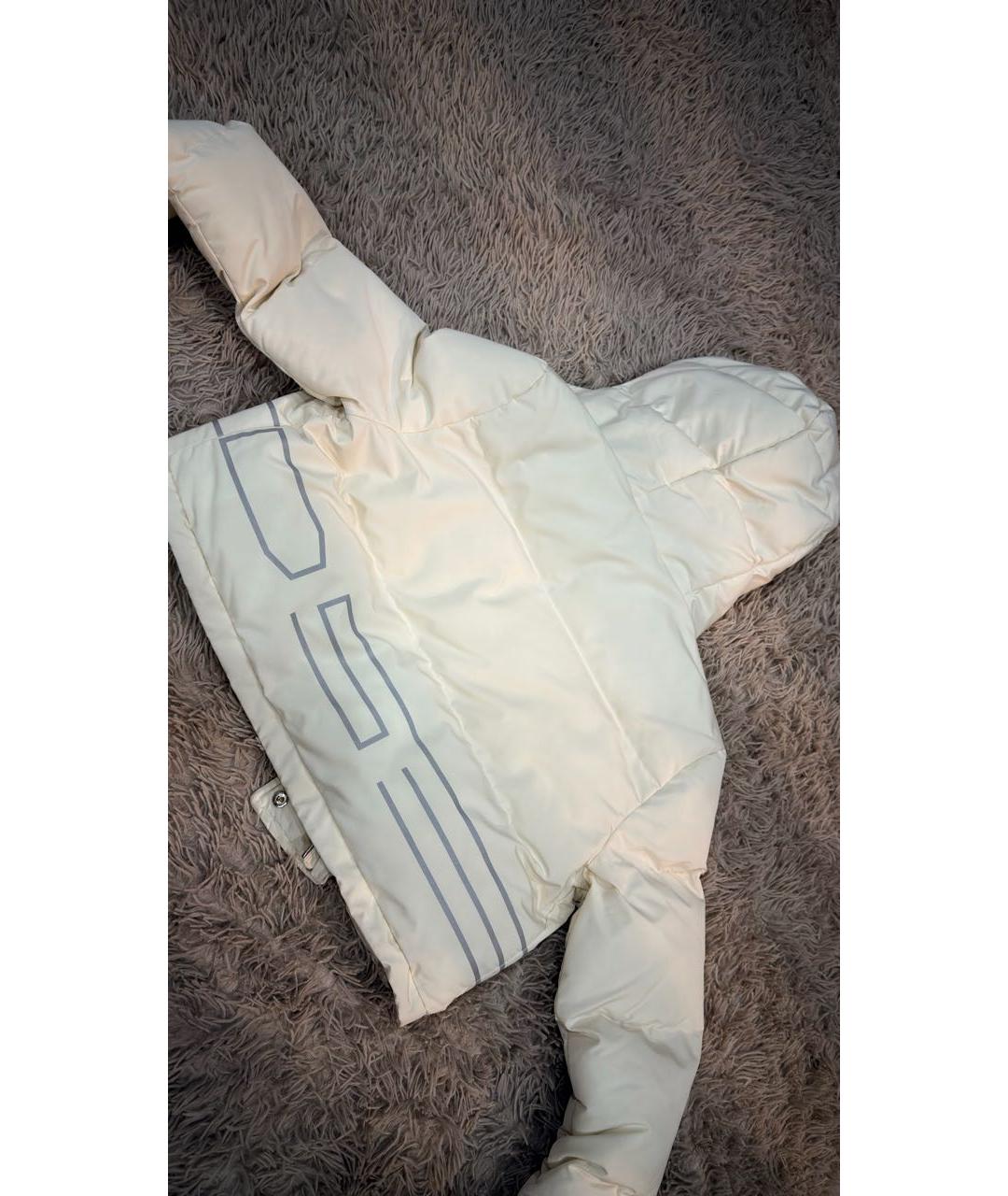 GCDS Бежевая полиэстеровая куртка, фото 2