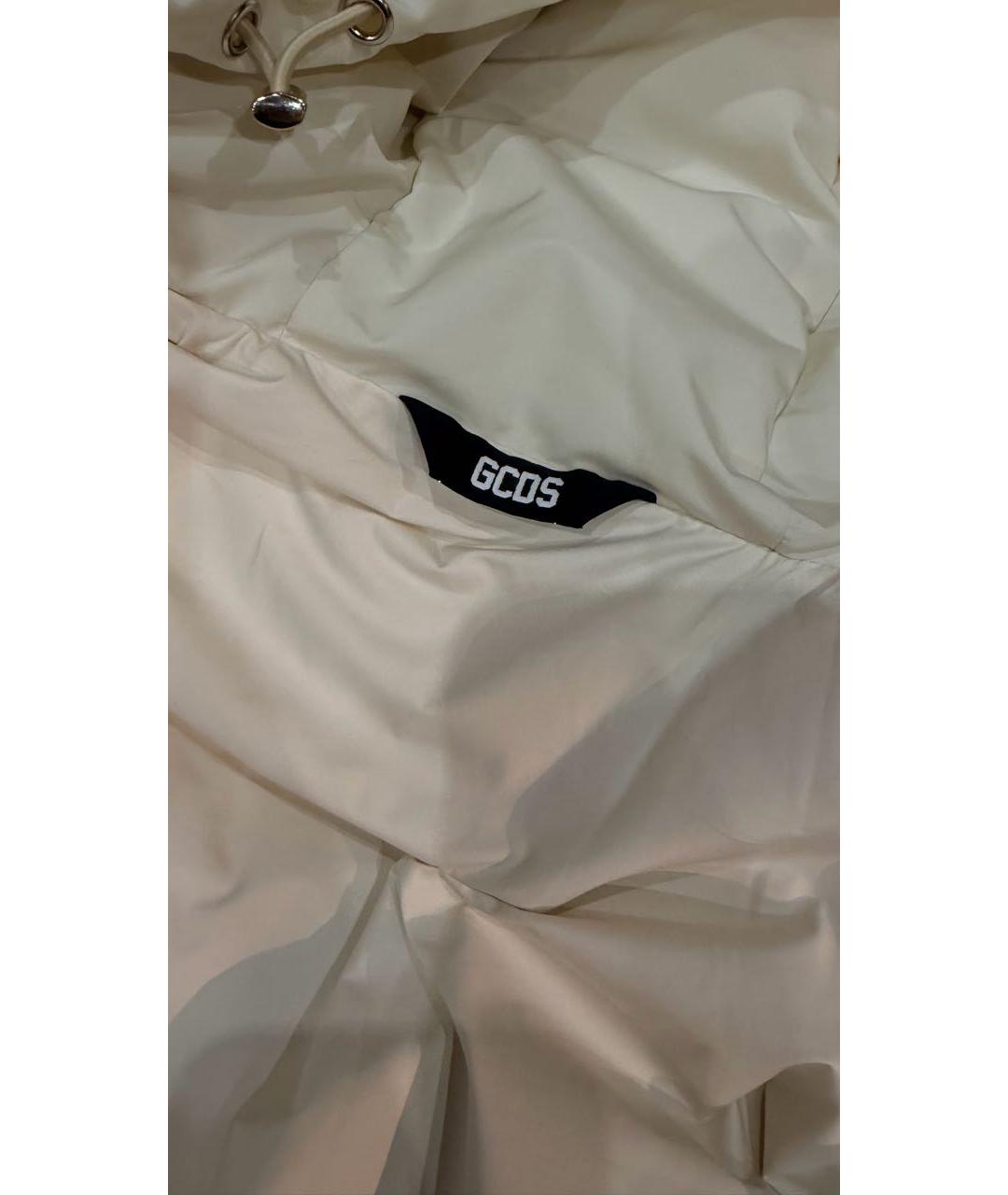 GCDS Бежевая полиэстеровая куртка, фото 3