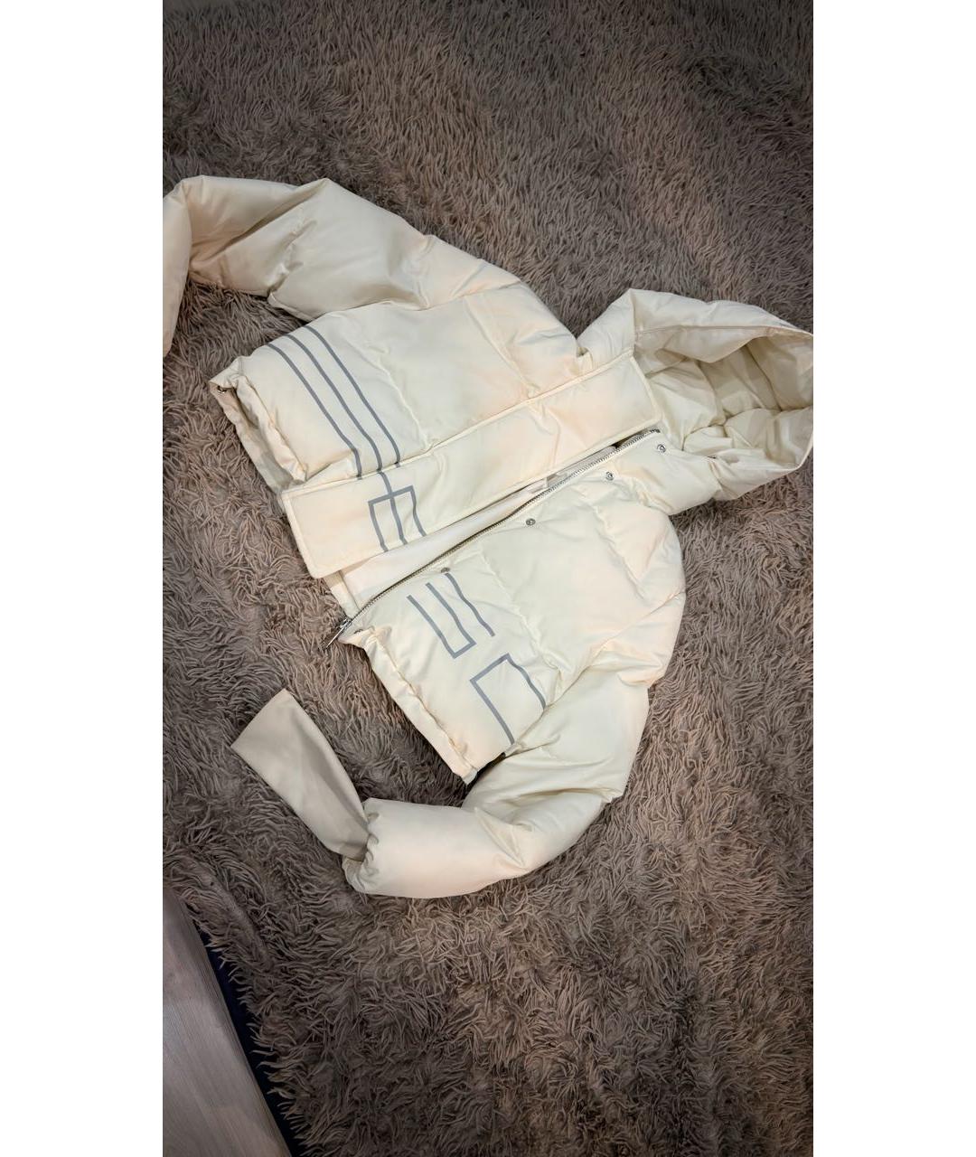 GCDS Бежевая полиэстеровая куртка, фото 9