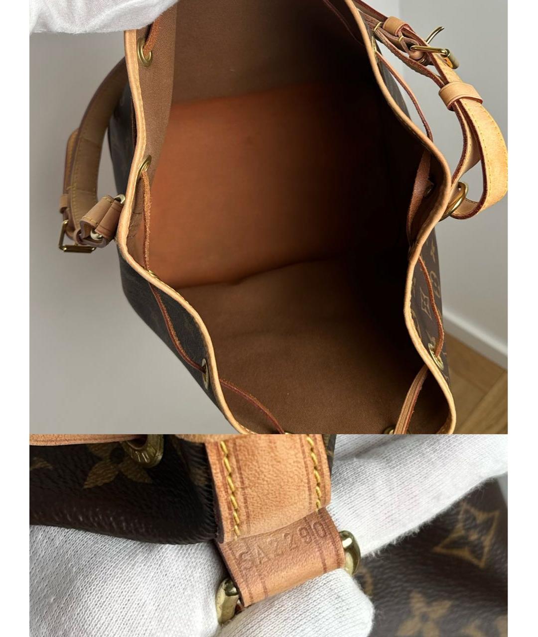 LOUIS VUITTON Коричневая сумка тоут, фото 5