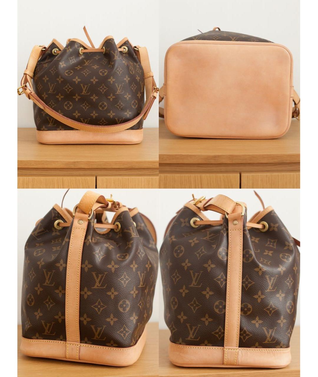 LOUIS VUITTON Коричневая сумка тоут, фото 2