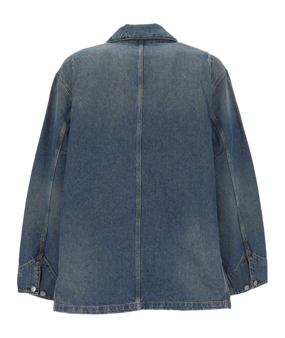 CARHARTT WIP Синяя хлопковая куртка, фото 3