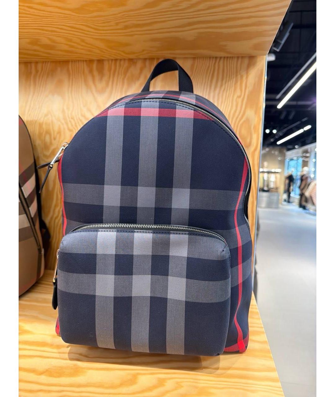 BURBERRY Темно-синий рюкзак, фото 3