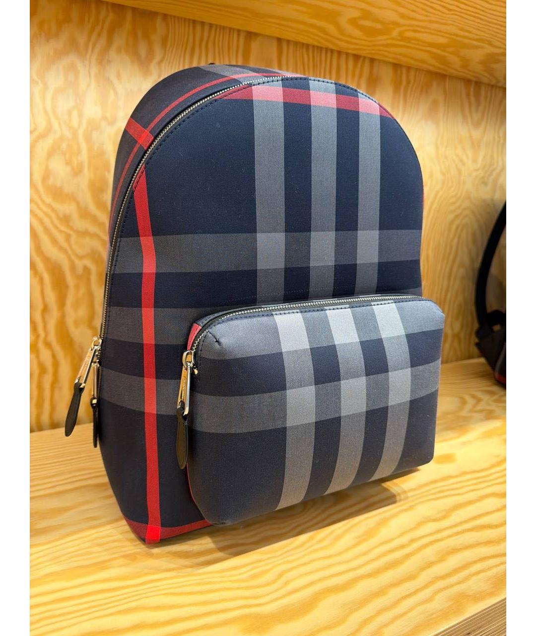 BURBERRY Темно-синий рюкзак, фото 4