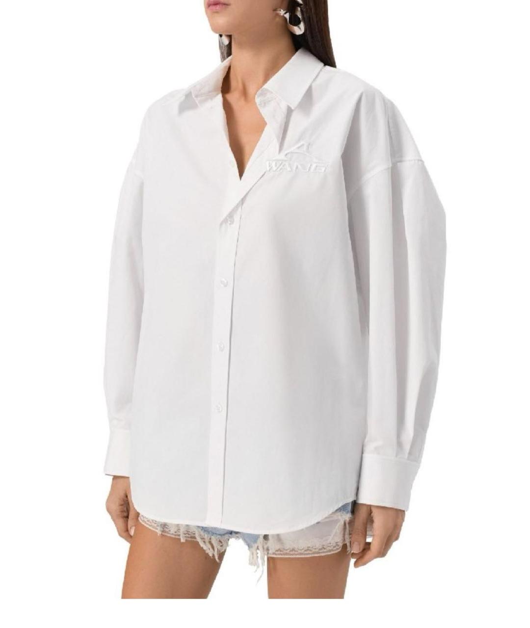 ALEXANDER WANG Белая хлопковая рубашка, фото 6
