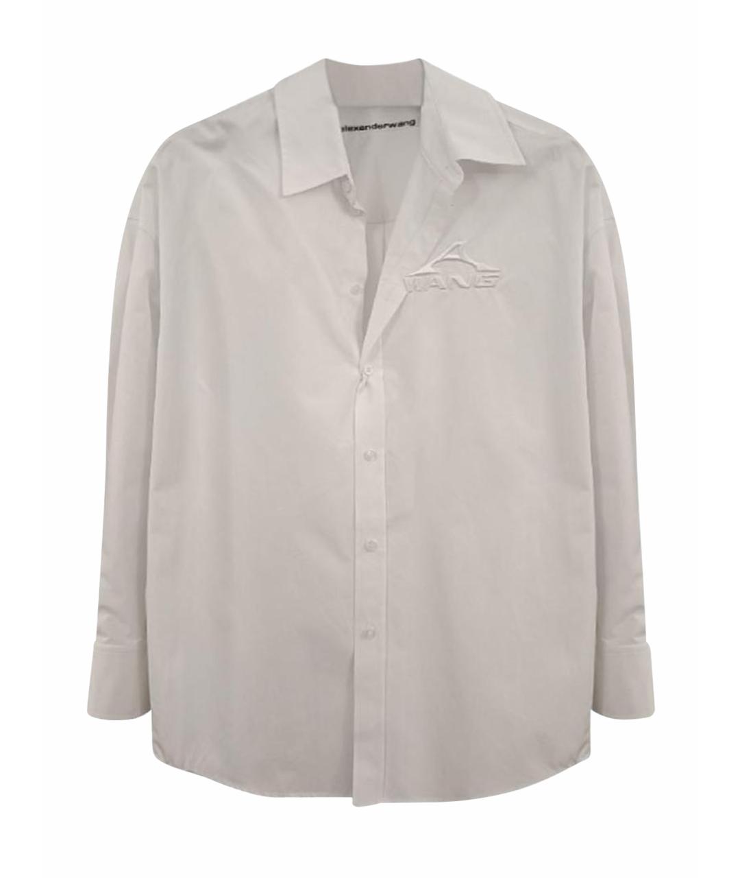 ALEXANDER WANG Белая хлопковая рубашка, фото 1