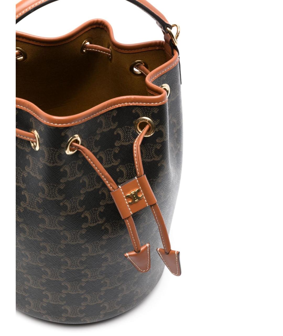 CELINE Коричневая сумка тоут, фото 2