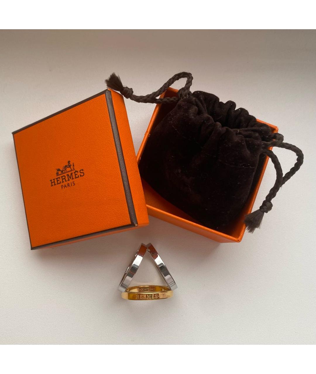 HERMES Серебрянный платок, фото 3