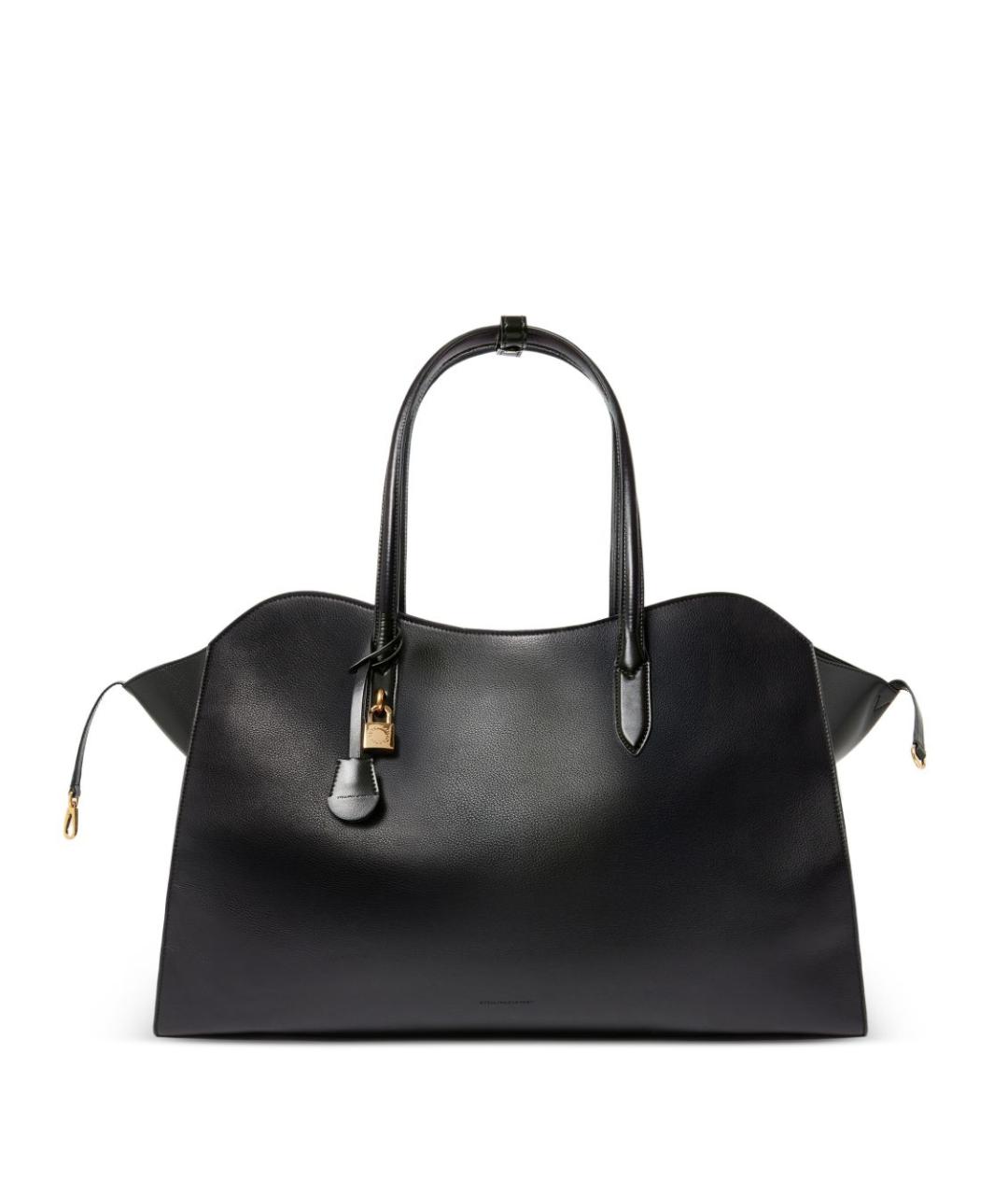 STELLA MCCARTNEY Черная сумка тоут из искусственной кожи, фото 1