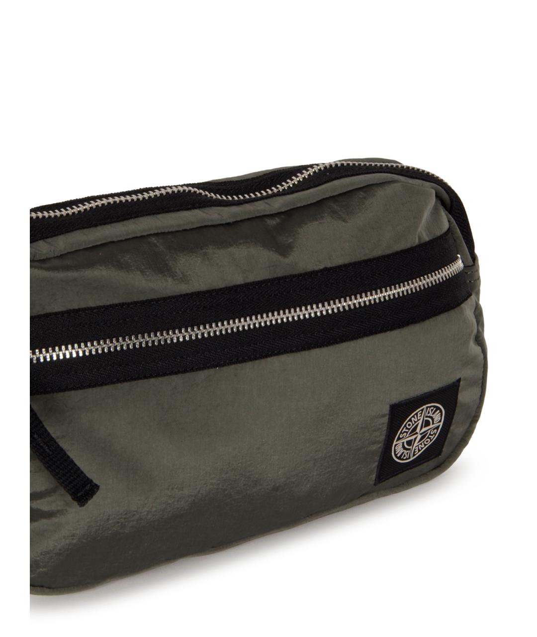 STONE ISLAND Мульти синтетическая поясная сумка, фото 4