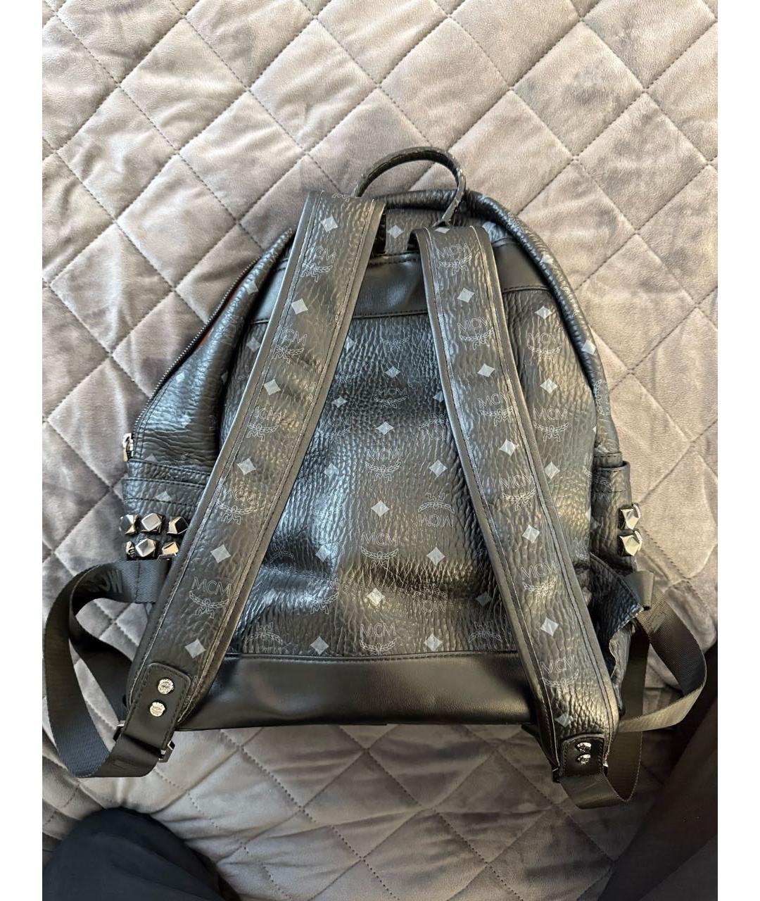MCM Черный рюкзак, фото 3