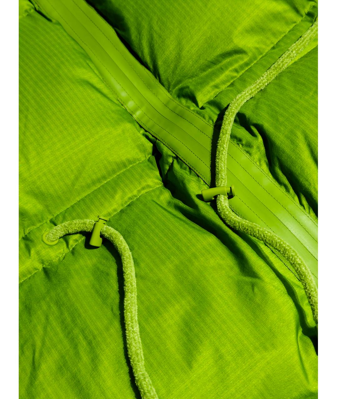 ACNE STUDIOS Салатовый полиамидовый пуховик, фото 4