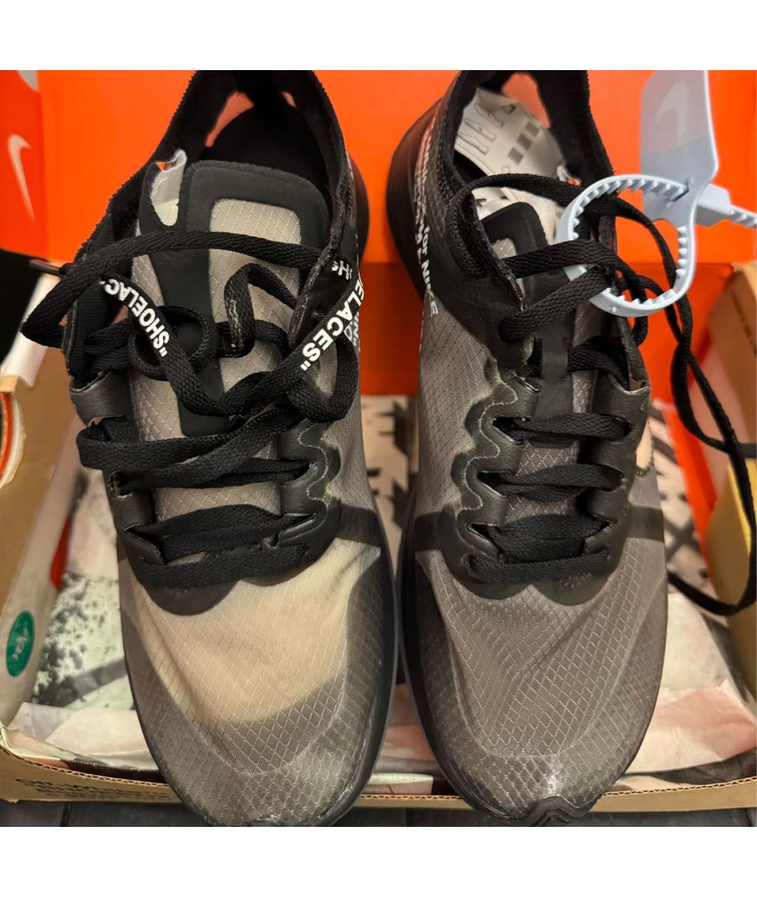 NIKE X OFF-WHITE Черные кроссовки, фото 2